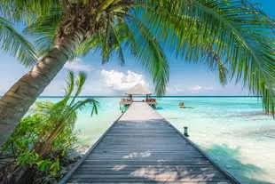 DREAM BEACH IN THE MALDIVES  (4000PC)