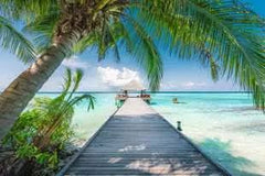 DREAM BEACH IN THE MALDIVES  (4000PC)