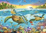 SWIM WITH SEA TURTLES (100XXL)