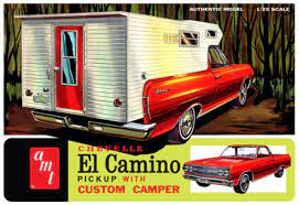 1:25 CHEVELLE EL CAMINO PICKUP WITH CUSTOM CAMPER