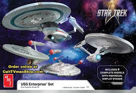 1:2500 STAR TREK: USS ENTERPRISE SET