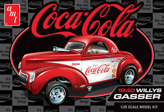 1:25 COCA-COLA 1940 WILLYS GASSER
