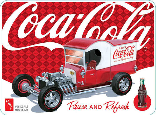 1:25 COCA-COLA 1925 FORD MODEL T IN A TIN