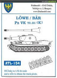 1:35 TRACK LINKS FOR PANZERKAMPFWAGEN VII