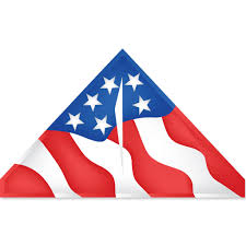PATRIOTIC DELTA KITE 56" WINGSPAN