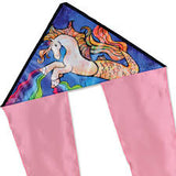 MERMAID UNICORN ZIPPY FLO-TAIL DELTA KITE