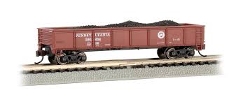 40' GONDOLA PRR #390252 TUSCAN RED