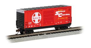 40' HI-CUBE BOX CAR ATSF