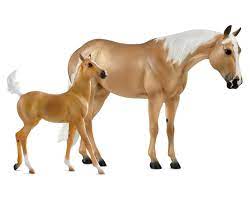 EBONY SHINES & CHARLIZE: QUARTER HORSE & FOAL