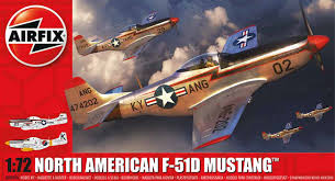 1:72 NORTH AMERICAN F-51D MUSTANG