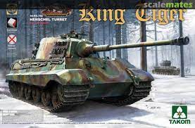 1:35 KING TIGER HENSCHEL TURRET FULL INTERIOR  (OPEN BOX)