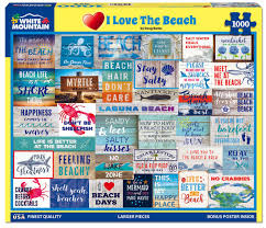 I LOVE THE BEACH (1000PC)