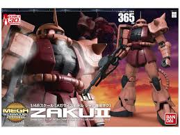 1:48 ZAKU II  (MEGA SIZE)