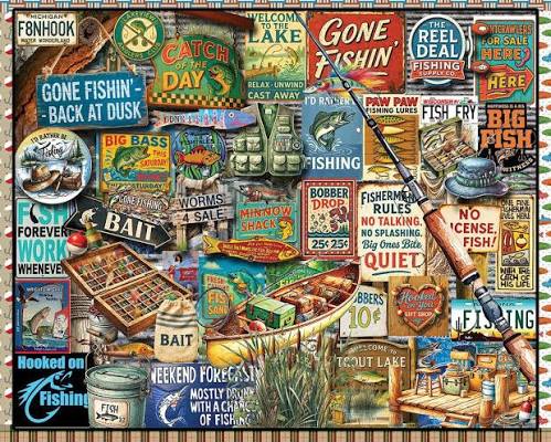 I LOVE FISHING (1000PC)