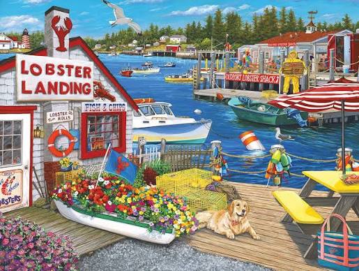 LOBSTER LANDING (300PC)(EXTRA LARGE PIECES)