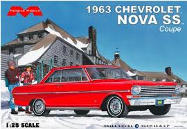 1:25 1963 CHEVROLET NOVA SS COUPE