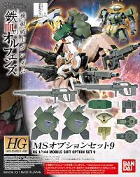 1:144 MOBILE SUIT OPTION #9 IRON-BLOODED ORPHANS (HG)