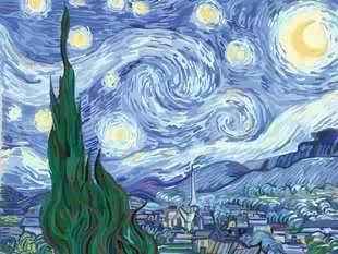 VAN GOGH: STARRY NIGHT (40IN X 30IN)