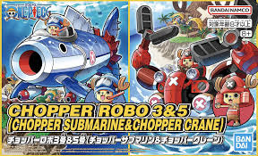 ONE PIECE CHOPPER ROBO 3&5 (CHOPPER SUBMARINE & CHOPPER CRANE)