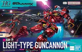 1:144  GQuuuuuuX LIGHT-TYPE GUNCANNON (HG)