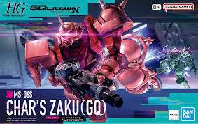 1:144  GQuuuuuuX: CHAR'S ZAKU (GQ) (HG)