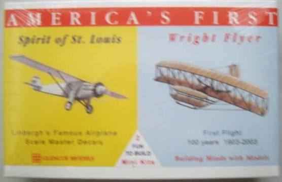 AMERICA'S FIRST SPIRIT OF ST. LOUIS & WRIGHT FLYER