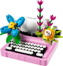 CREATOR - TYPEWRITER WITH FLOWERS