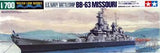 1:700 U.S. NAVY BATTLESHIP BB-63 MISSOURI
