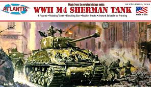 1:48 WWII M4 SHERMAN TANK