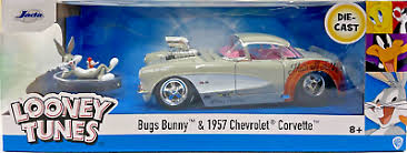 1:24 BUGS BUNNY & 1957 CHEVROLET CORVETTE