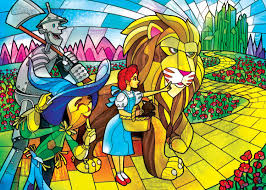 WIZARD OF OZ STAINED GLASS CLASSICS (500 PC)