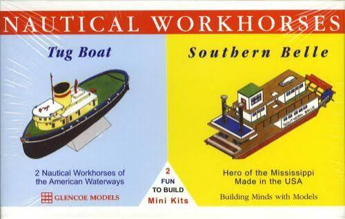 NAUTICAL WORKHORSES TUG BOAT & SOUTHERN BELLE