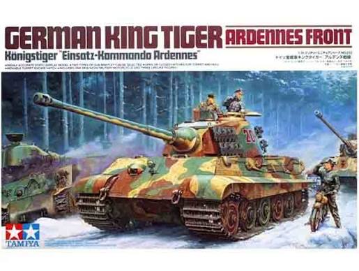 1:35 GERMAN KING TIGER ARDENNES FRONT