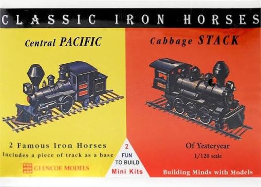 1:120 CLASSIC IRON HORSES CENTRAL PACIFIC & CABBAGE STACK