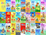 ALPHABET AND ANIMALS (36PC)