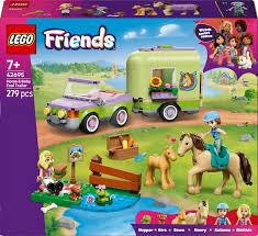 FRIENDS - HORSE & BABY FOAL TRAILER