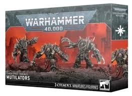 WARHAMMER 40K CHAOS SPACE MARINES MUTILATORS