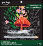 MUSHROOM: SCRATCH ART PAPER PAD