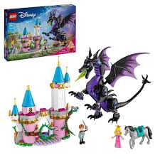 DISNEY PRINCESS: MALEFICENT'S DRAGON FORM AND AURORA'S CASTLE