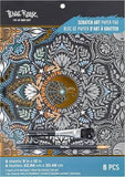 MANDALA: SCRATCH ART PAPER PAD