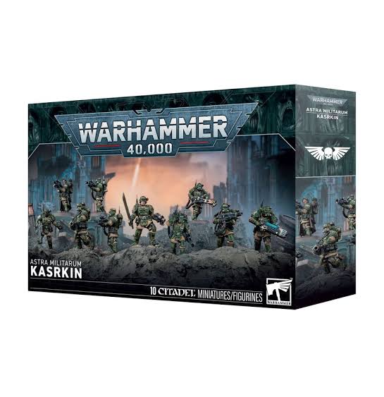 WARHAMMER 40K ASTRA MILITARUM KASRKIN