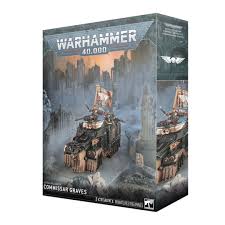 WARHAMMER 40K ASTRA MILITARUM COMMISSAR GRAVES