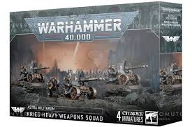 WARHAMMER 40K ASTRA MILITARUM KREIG HEAVY WEAPONS SQUAD