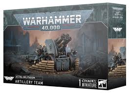 WARHAMMER 40K ASTRA MILITARUM ARTILLERY TEAM