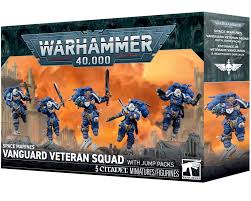 WARHAMMER 40K SPACE MARINES VANGUARD VETERAN SQUAD