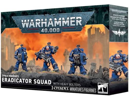 WARHAMMER 40K SPACE MARINES ERADICATOR SQUAD