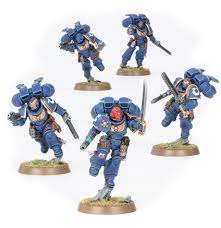 WARHAMMER 40K SPACE MARINES JUMP PACK INTERCESSORS