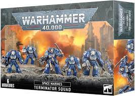 WARHAMMER 40K SPACE MARINES TERMINATOR SQUAD