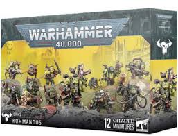 WARHAMMER 40K ORKS KOMMANDOS