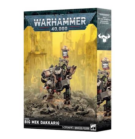 WARHAMMER 40K ORKS BIG MEK DAKKARIG